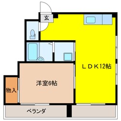 コーポ柳川の物件間取画像